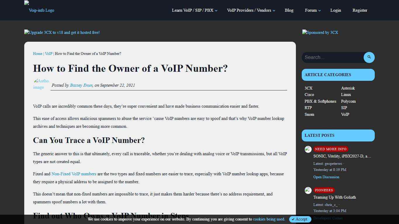 A Quick Guide on how to Lookup an Unknown VoIP Number
